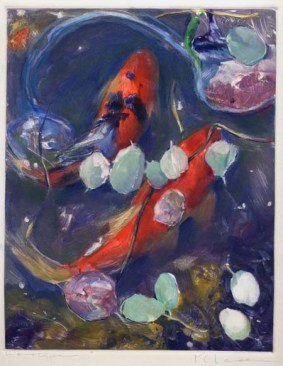 Leaves and Lillies I